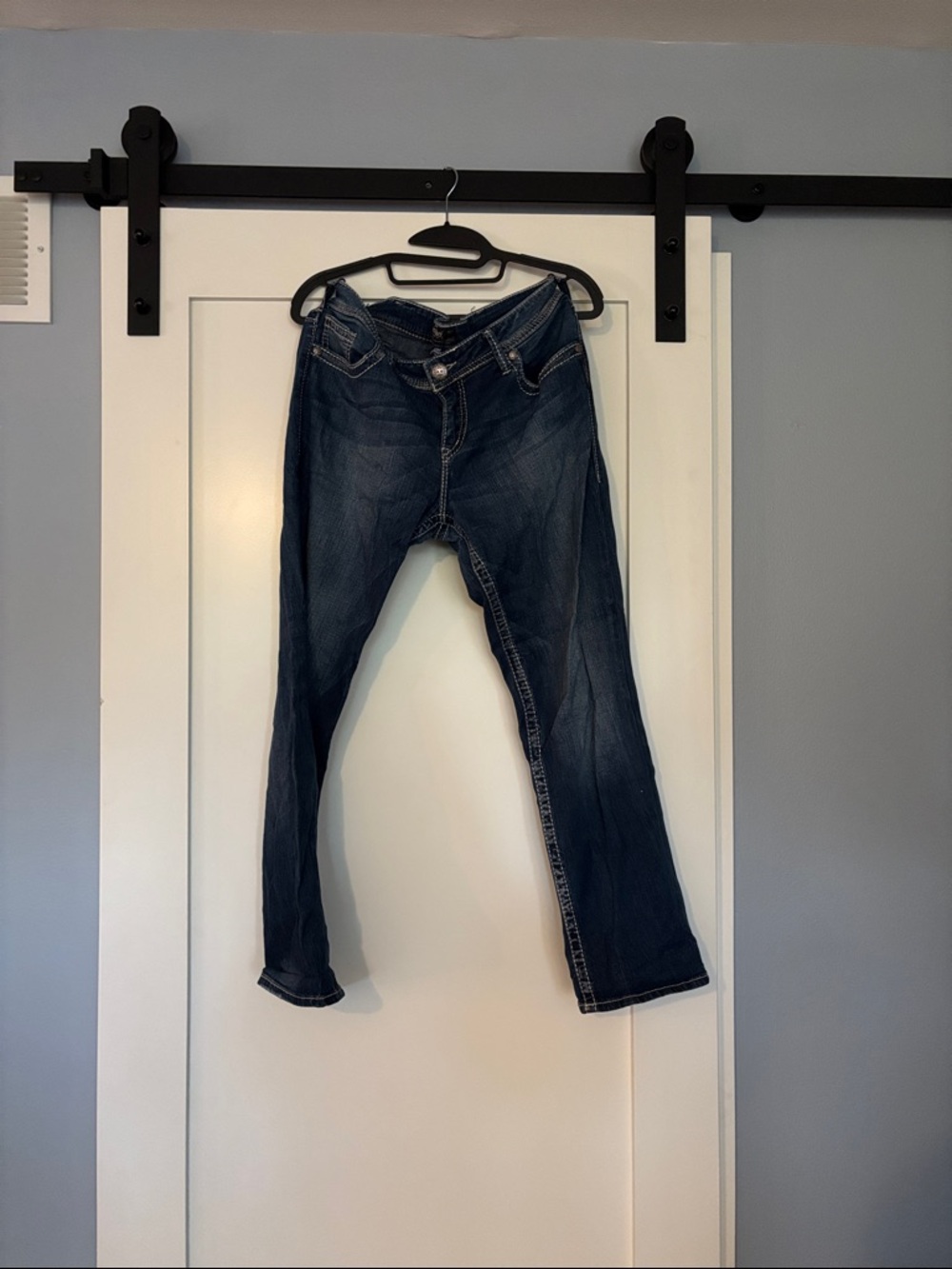 Silve Jeans Dark Blue ‘Sam’ Boyfriend Jeans